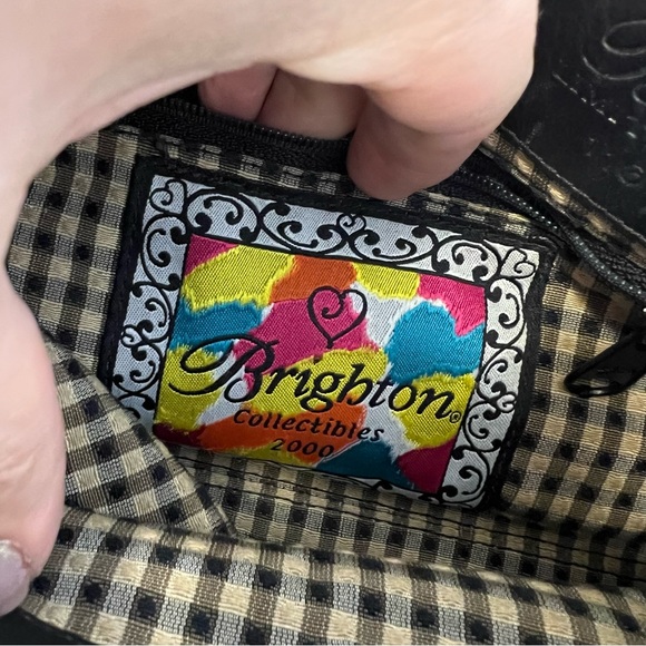 Vintage Brighton Millennium 2000 faux fur shearling bag 116 of 500 - Picture 11 of 14